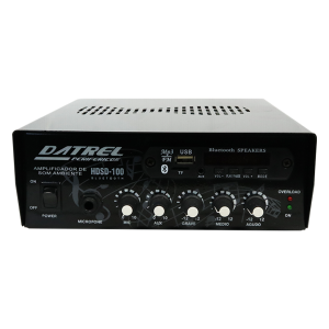 Amplificador para Som Ambiente HDSD 100 BLUETOOTH